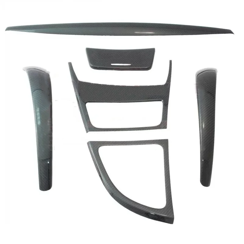Бесплатная доставка отделка из углеродного волокна внутренние молдинги