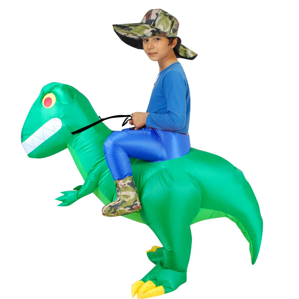 Purim/маскарадный костюм для всадника t rex динозавр Рекс мальчиков на Хэллоуин