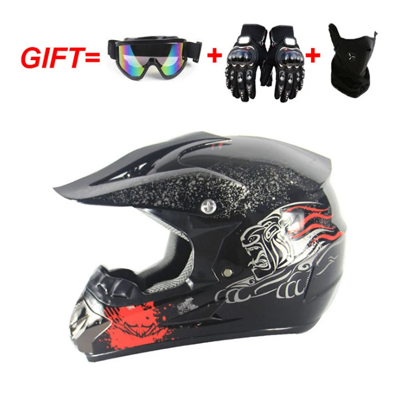 Взрослого мотоцикла Мотокросс внедорожный шлем ATV для езды на велосипеде по