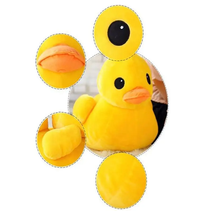 Plush Yellow Duck Soft Stuffed Animal Toy Pillow Sofa Furnishings Cushion Children Girls Birthday Xmas Gift | Игрушки и хобби
