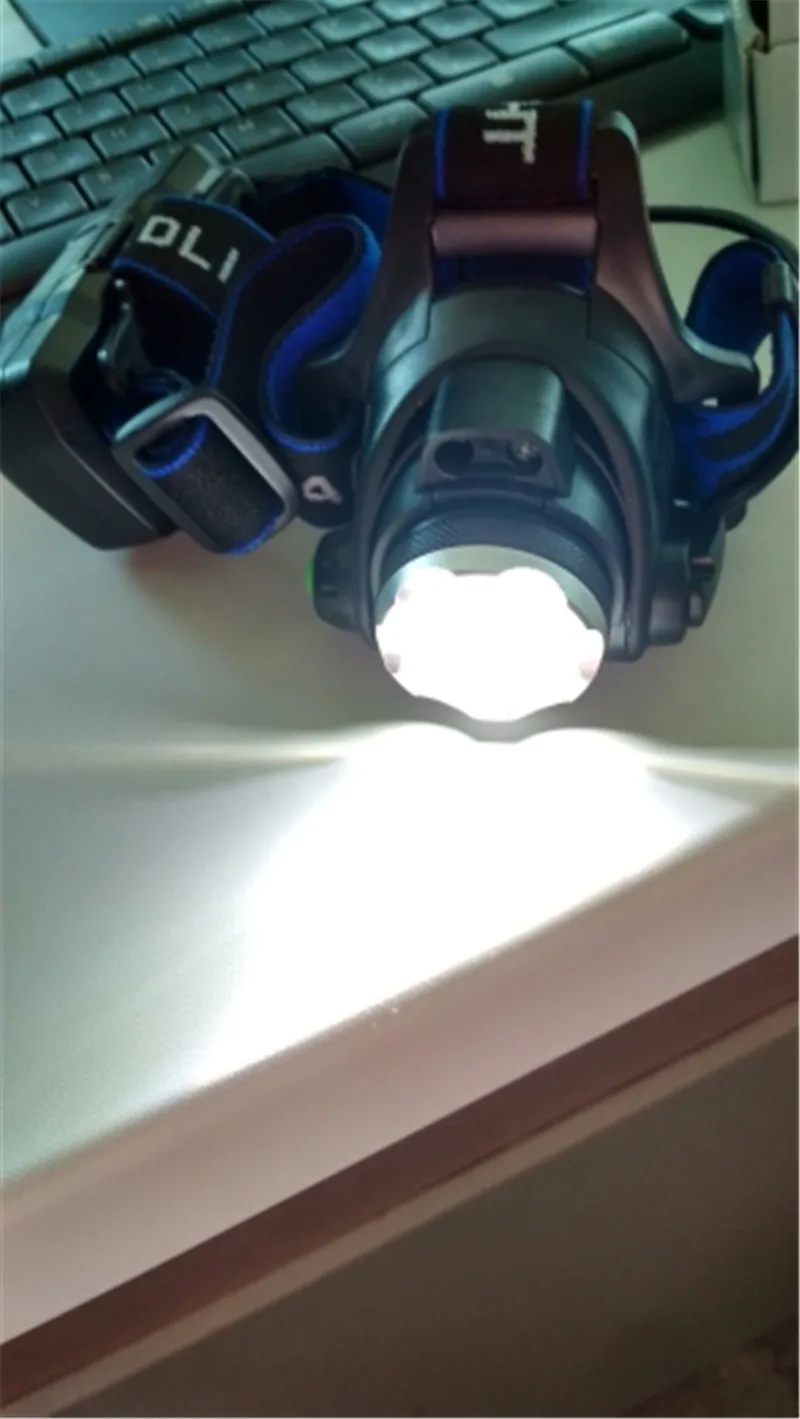 Cree XMLl-L2 xm-l T6 светодиодный налобный фонарь масштабируемый налобный фонарь водонепроницаемый головной Фонарь налобный фонарь рыболовный охотничий светильник