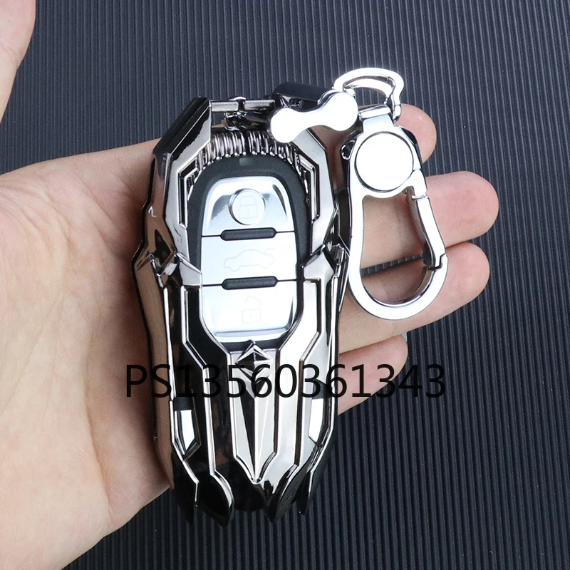 

Suitable for Audi key cover a4L a6l a8l a5 a7 q5 key case car key protection cover buckle shell