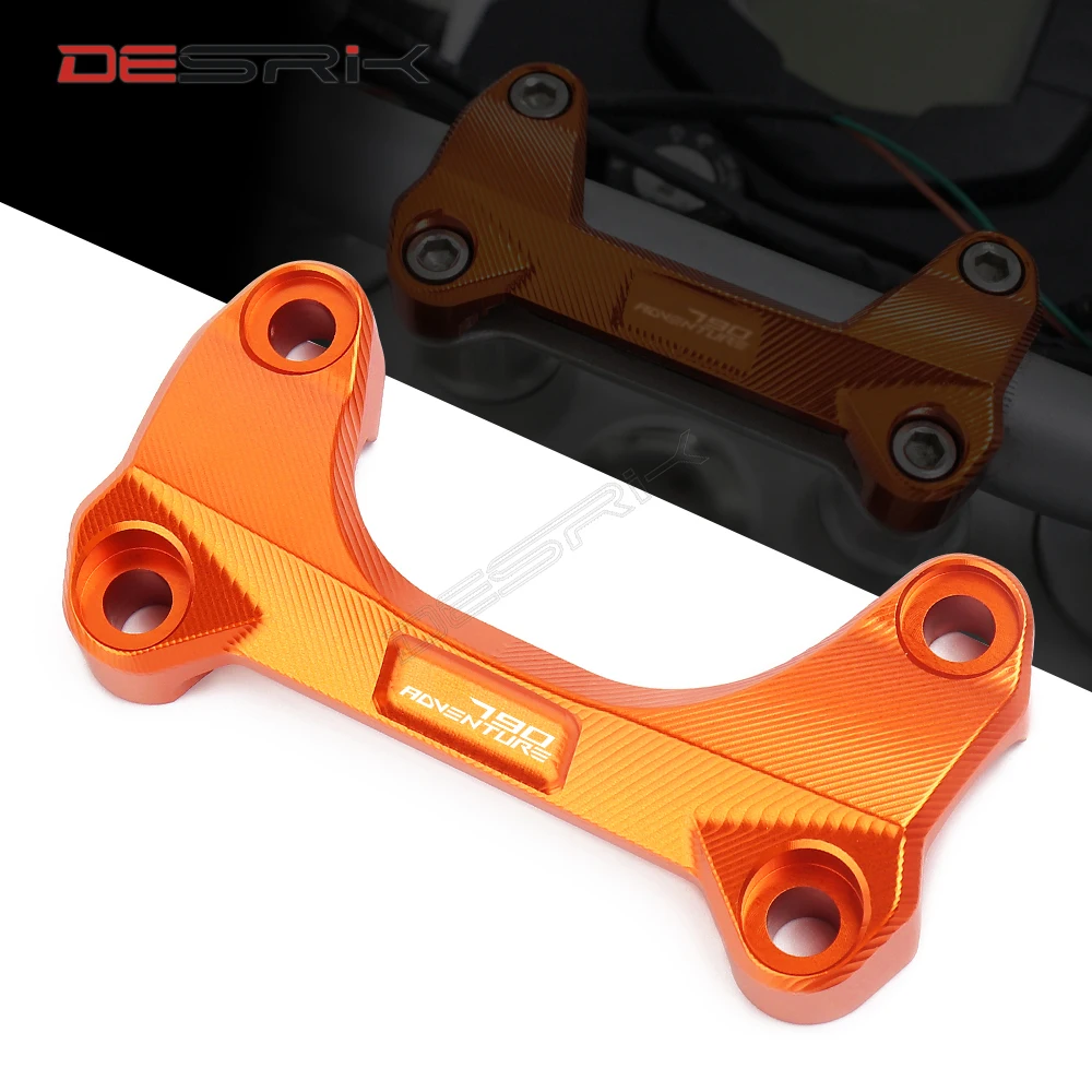 Зажим для руля мотоцикла с ЧПУ DESRIK верхняя крышка зажим KTM 790 Adventure R ADV 2018 2019 2020
