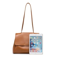 new style shoulder bag simple pu leather commuter bag casual student soft leather female bag
