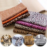 tiger leopard striped zebra pattern cloth winter soft plush fabric for diy garmenttoypillowcarpetsofa decorative fabric