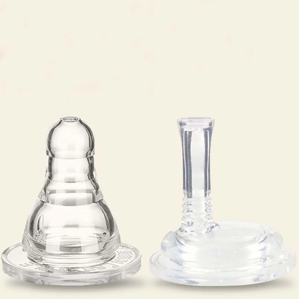 

Baby Multi-purpose Wide-caliber Water Cup Nozzle All-silicone Soft Mouth Feeding Bottle Universal Nipple