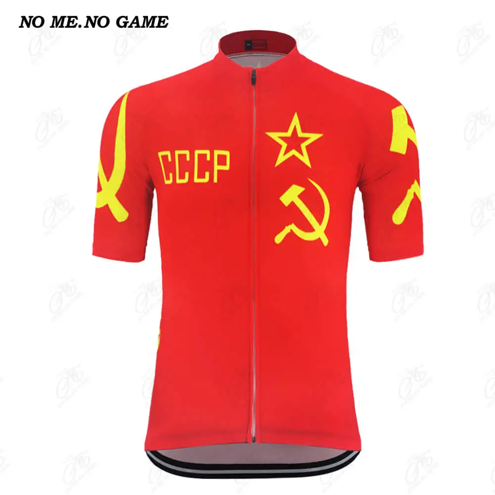 Мужская Летняя велосипедная Джерси в стиле ретро с коротким - Цена: 1133.61