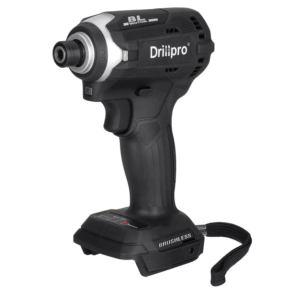 

Шуруповерт Drillpro ударный аккумуляторный, 1/4 дюйма, с 3 светильник