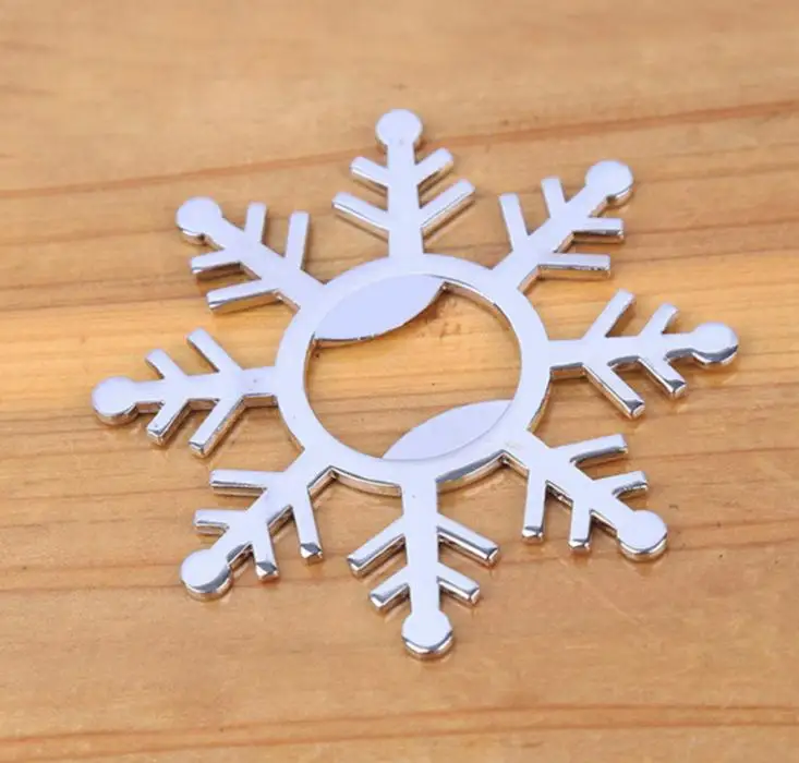 FREE SHIPPING 100PCS Silver Snowflake Bottle Openers Bridal Shower Wedding Favors Winter Party Supplies Anniversary Decor SN2811 | Дом и сад