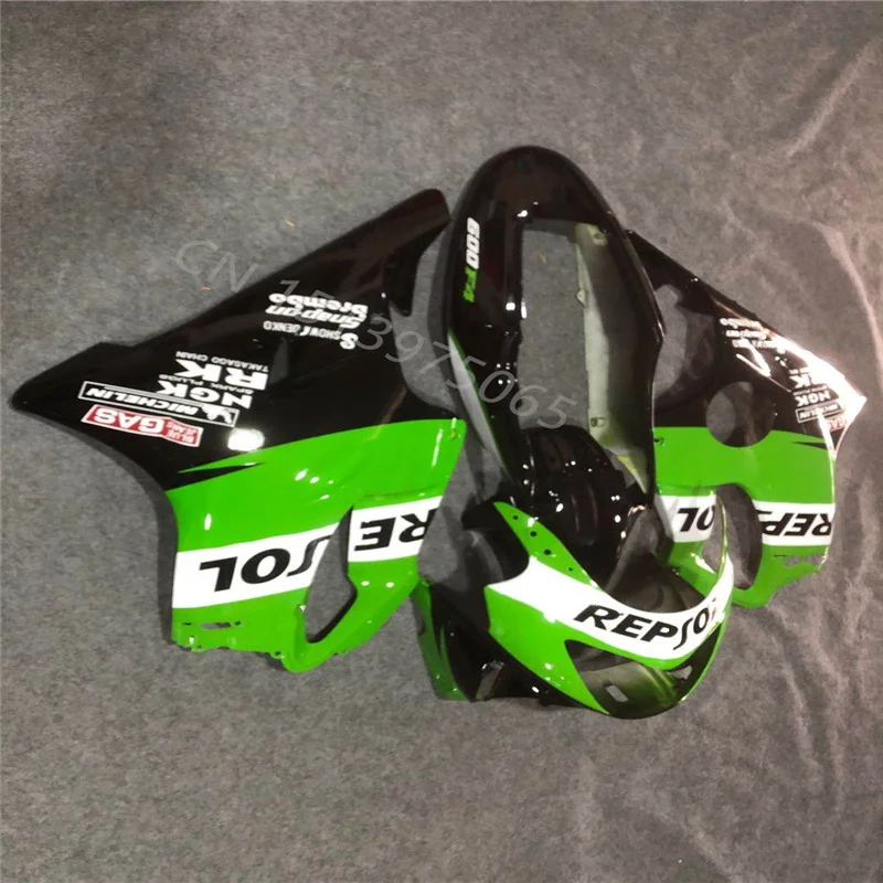 

Пластиковые обтекатели для литья под давлением для HONDA CBR600 F4 99 00 CBR600F4 1999 2000 CBR600 F4 99- 00 зеленые черные белые обтекатели