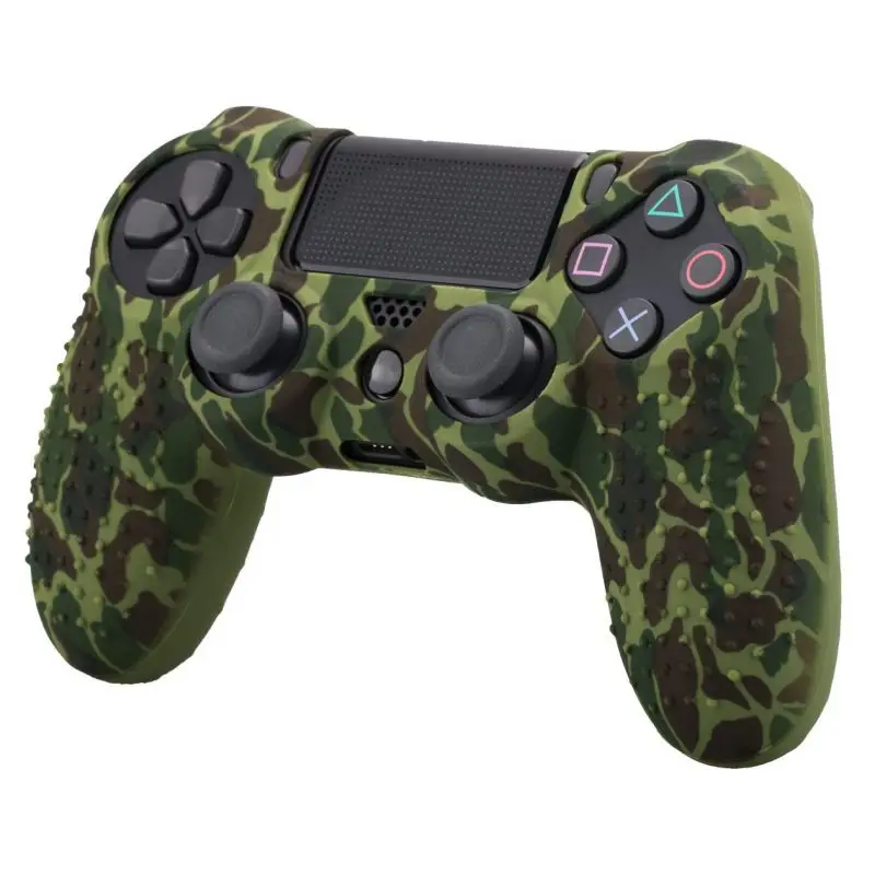 Джойстик Dualshock 4 PS4 силиконовый камуфляжный чехол защитный для Play Station 4|Чехлы| |