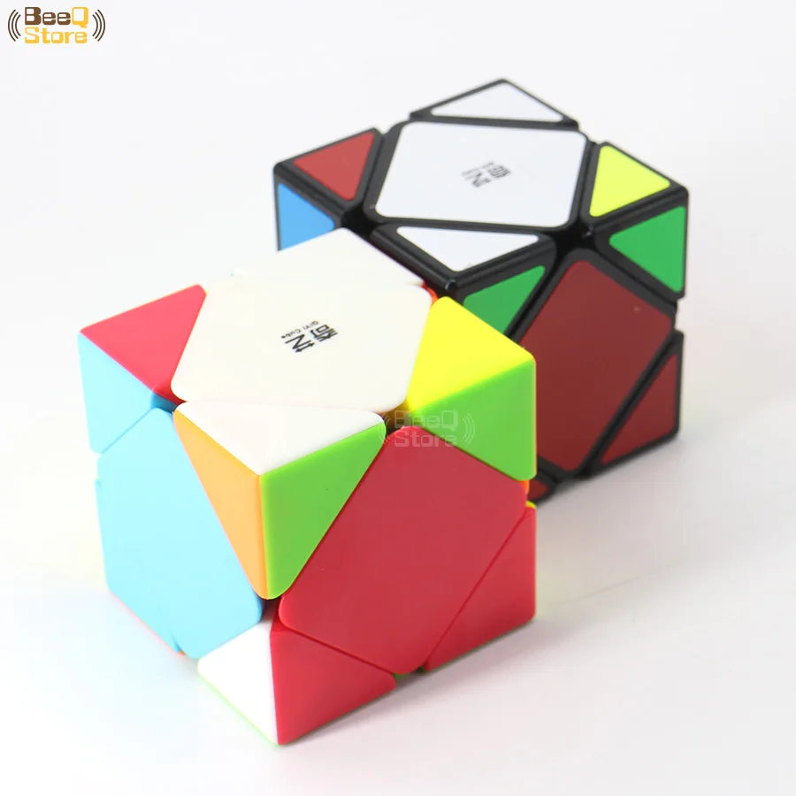 Qiyi Qicheng косый магический куб скоростной 3x3x3 Qiyiskewb головоломка Magico Cubo черная