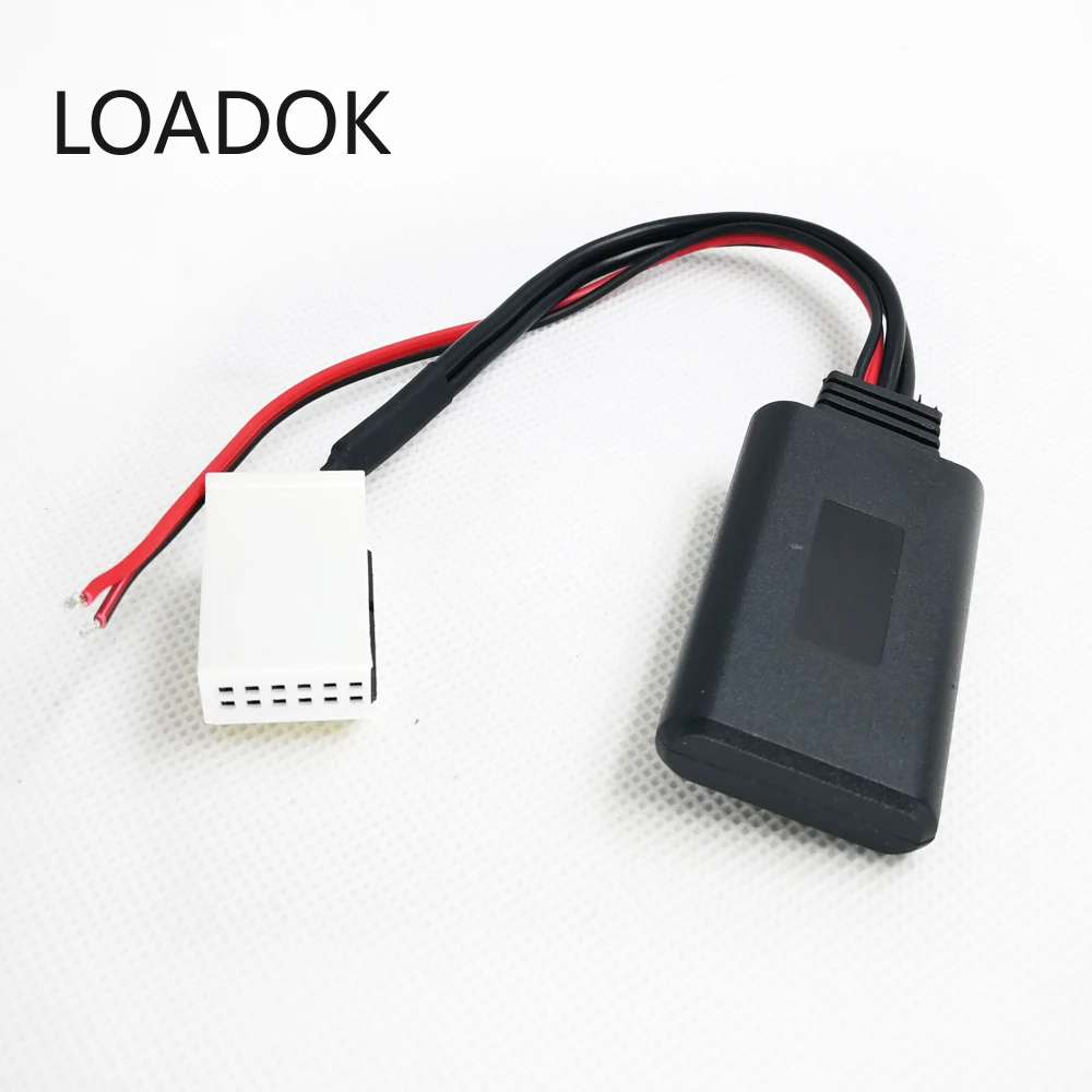 Автомобильный радиоприемник 12pin Plug Bluetooth 5 0 Aux адаптер беспроводной аудио кабель
