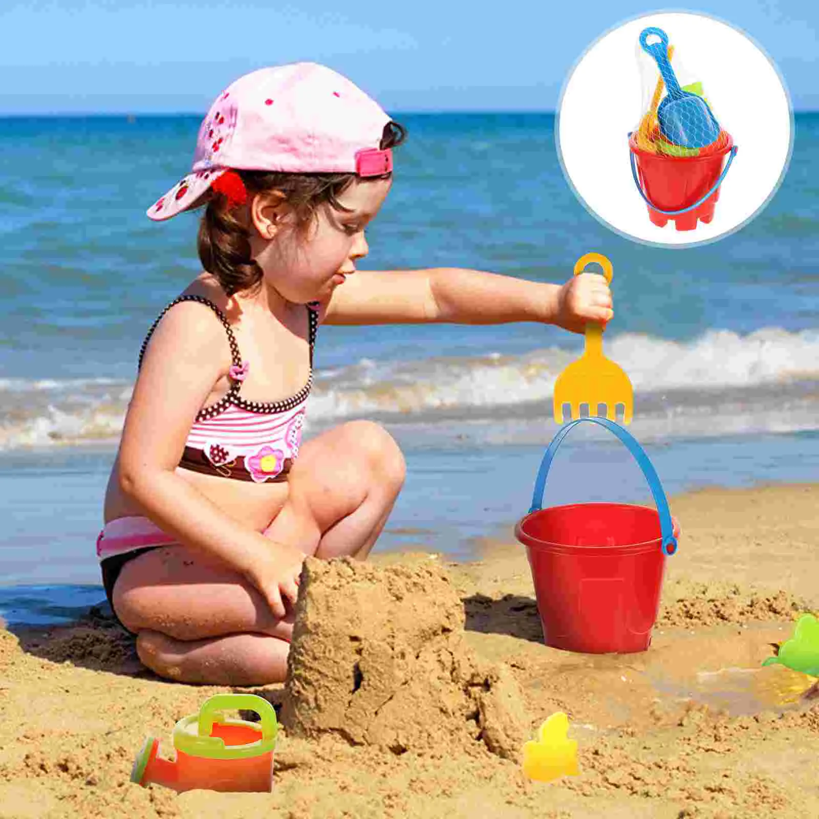 

1 комплект детских пляжных игрушек, пластиковые пляжные пескоструйные игрушки, детские игрушки
