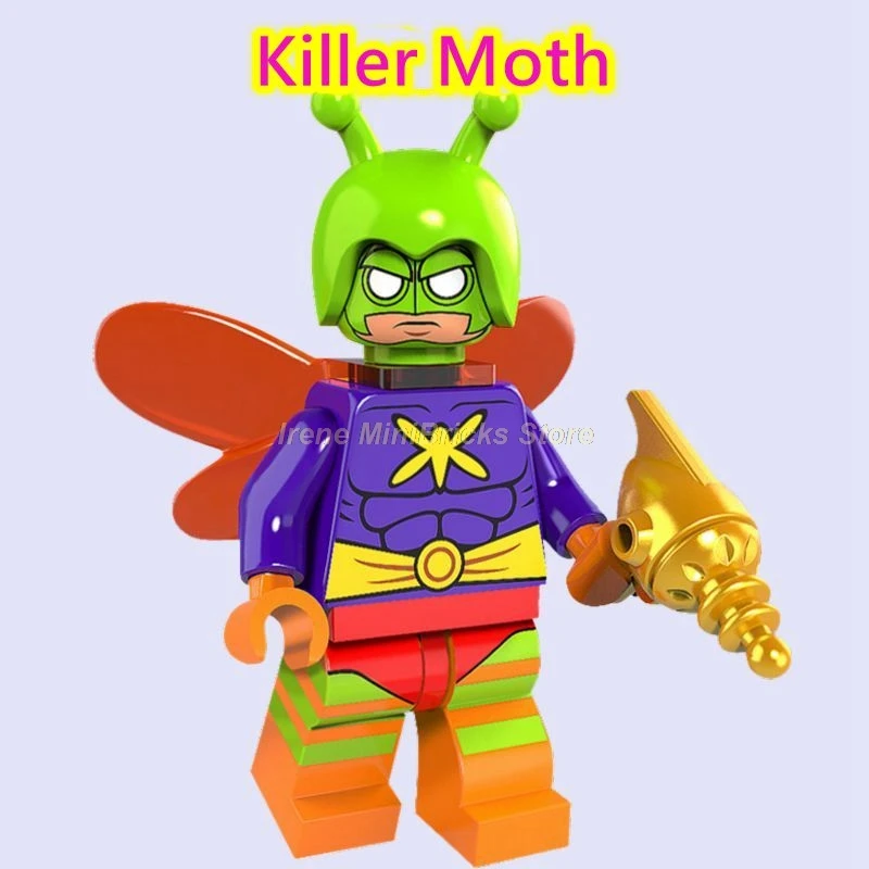 Killer Moth Gotham Gordon Брюс Уэйн Бэтмен Marvel фильм железные человеческие Мстители эндгейм Acrion фигурки в Конструкторы Игрушки для детей DC - Цвет: Killer Moth