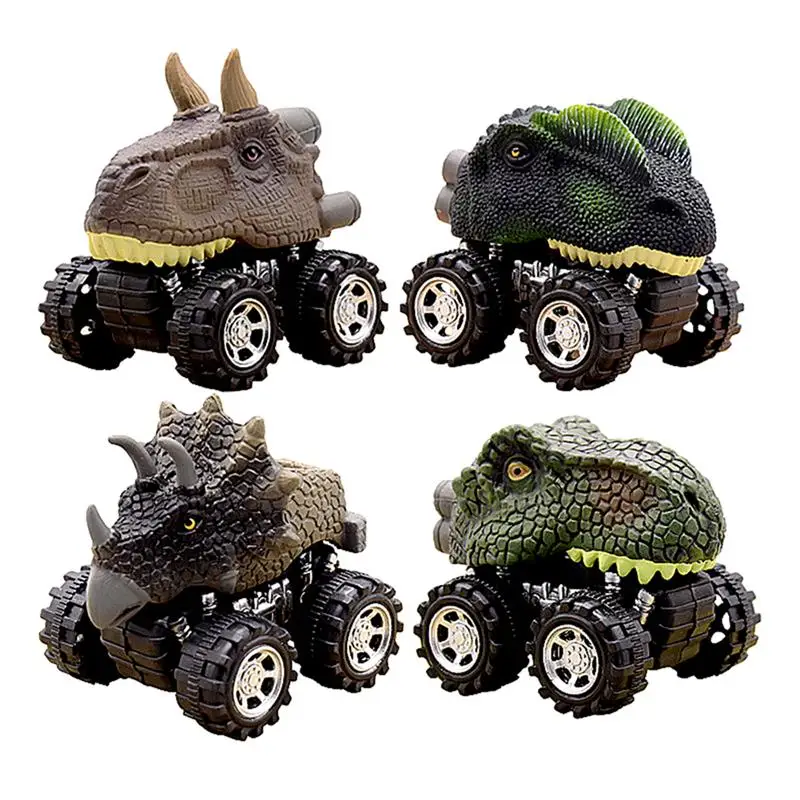 4 шт. автомобили динозавров игрушки динозавр родстер сувениры для вечеринки игры