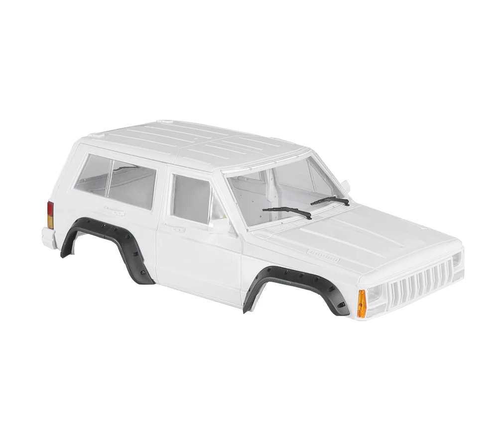 313 мм Колесная база полный Jeep Cherokee XJ жесткого тела комплект для 1/10 RC комплект автомобильных принадлежностей для передней и задней оси SCX10& SCX10 II 90046 Traxxas TRX4