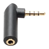 headphone splitter 90 degree right angle plug 3 5mm angle male to female adapter stereo accessories
