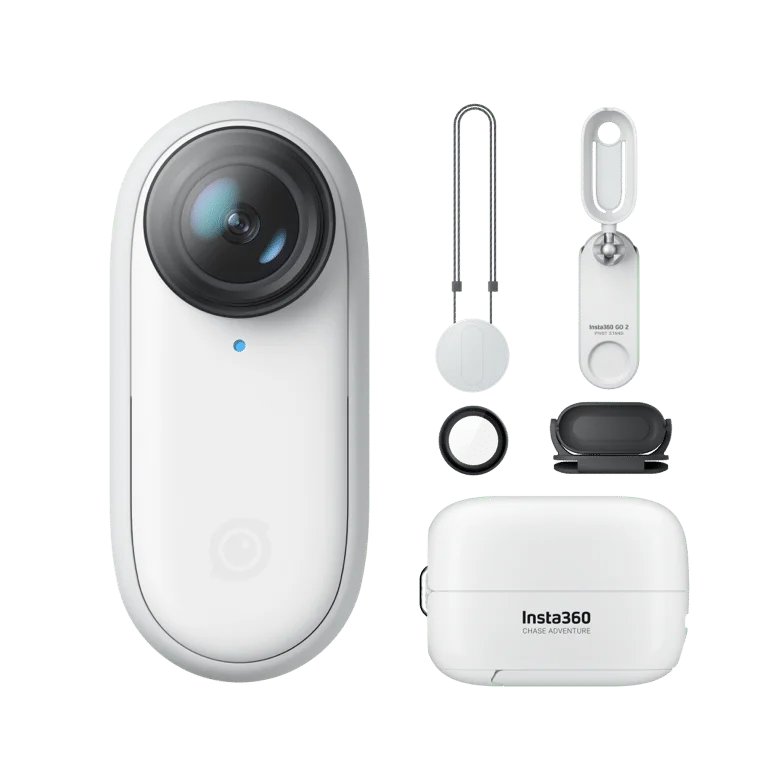 

100% Original Insta360 GO 2 Small Action Camera 4m waterproof sport Cam Stabilization POV Capture with Charge Case Wearable Cam