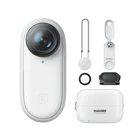 100% Оригинальный Insta360 GO 2 маленькая экшн-камера 4m Водонепроницаемая Спортивная камера стабилизация POV Capture с зарядным чехлом портативная камера