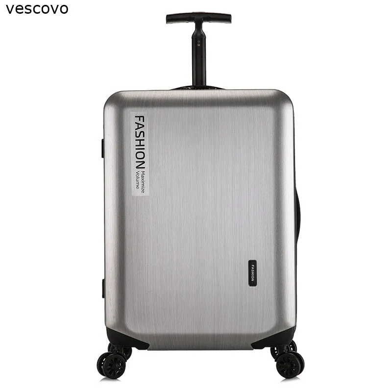 Vescovo популярный модный чемодан на колесиках 20 &quot22&quot 24 &quot26&quot Мужской дорожный