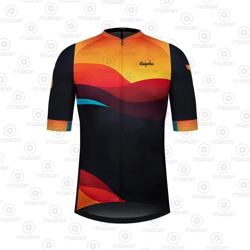 Ralvpha велосипедная одежда 2020 Pro Team Ropa Ciclismo Hombre с коротким рукавом велосипедный