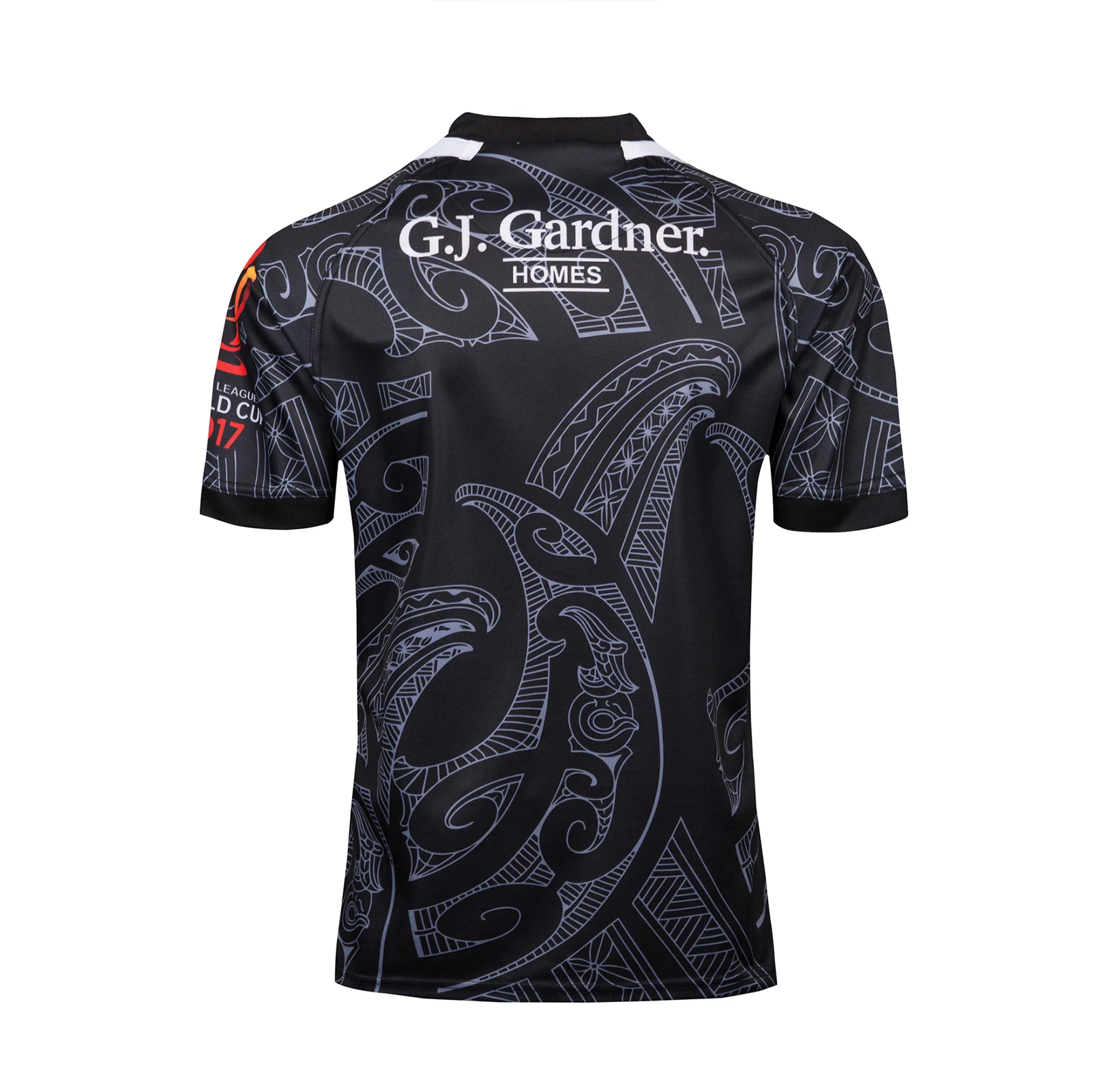 

RESYO FOR 2017 New Zealand Kiwis World Club Men's Rugby Jersey Sport Shirt S-3XL
