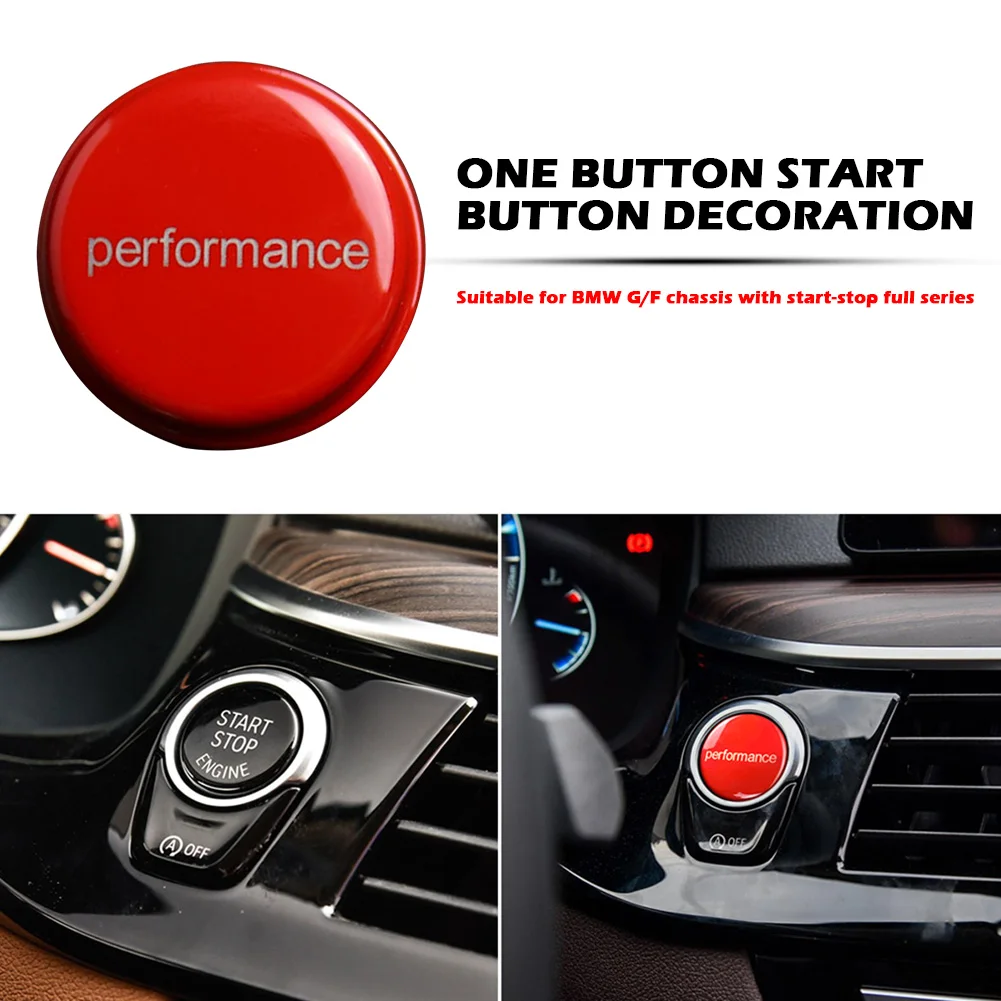 

Car Styling Engine START STOP Switch Button Sticker for BMW F20 F21 F22 F23 F30 F31 F32 F33 F10 F11 F12 F13 F01 F02