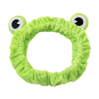 Han edition ins cartoon frog headband lovely hair hoop makeup mask web celebrity joker head and hair accessories