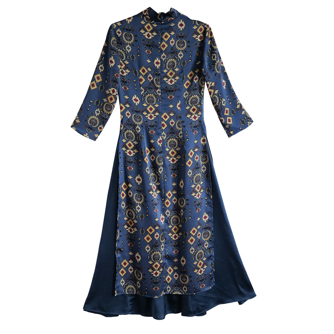 Винтаж ropa aodai Вьетнам длинное платье Чонсам для женщин традиционная одежда ao dai