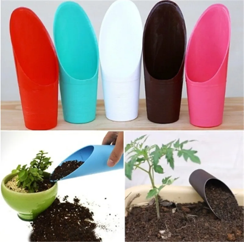 1 шт. пластиковая Лопата для растений 16 х6 см | Цветочные горшки и кадки