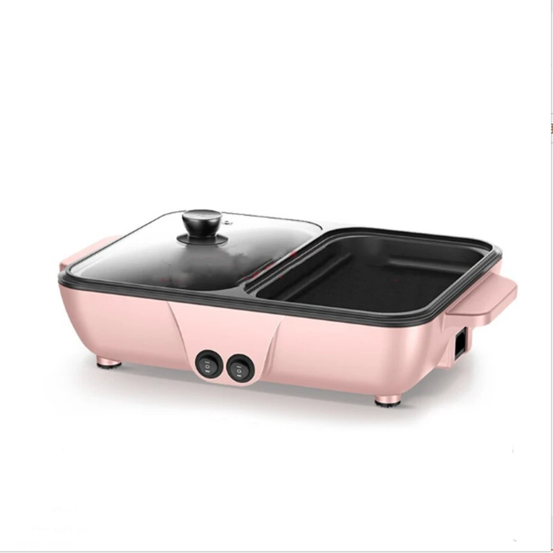

Mini hot pot, hot pot, hot plate, multi-function barbecue, electric fryer, oven, household hot pot
