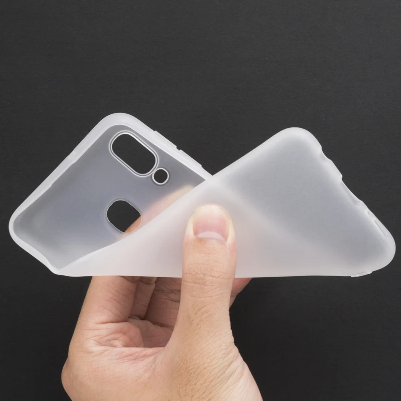 White Soft Silicone Чехол для телефона из искусственной кожи с текстурой под дерево для samsung Galaxy A20e, чехол-книжка с откидной крышкой, чехол-кошелек в деловом стиле, Мягкая силиконовая задняя крышка - Цвет: White Soft Silicone