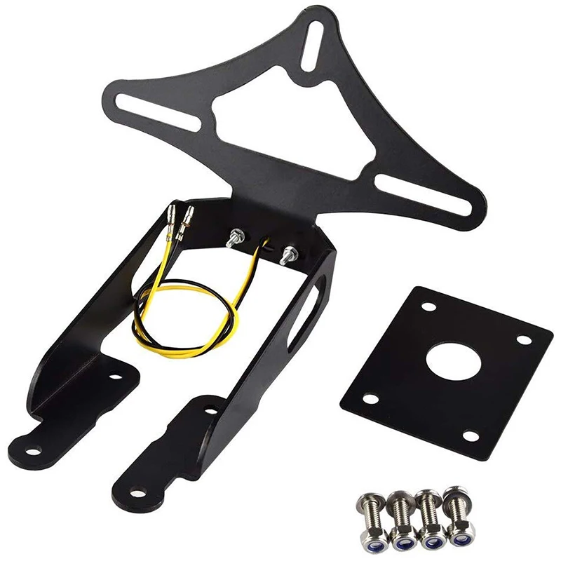 Держатель номерного знака мотоцикла лицензионный кронштейн ХВОСТ Tidy Mudguard Eliminator
