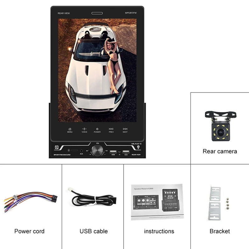 

2Din MP5- , FM- Apple/Android CarPlay Bluetooth Mirror Link Navi + 8