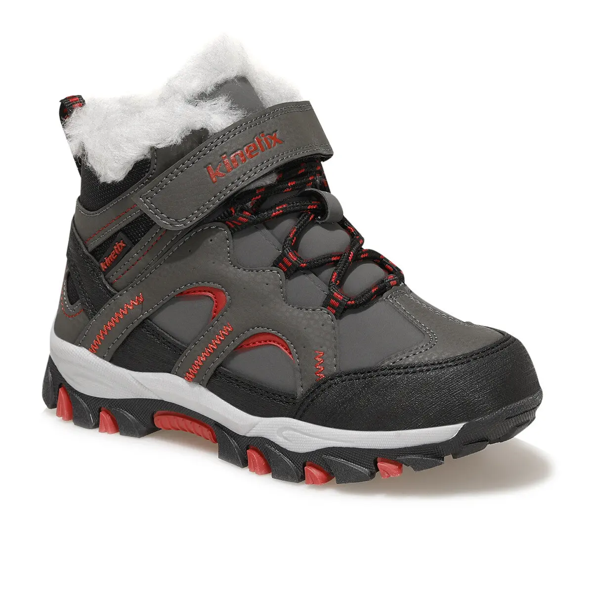 

LARKIN Gray Male Child Outdoor Boots