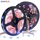 Светодиодная лента Ws2812b SMD 5050, водонепроницаемая Диодная Led полоска для подсветильник Ки телевизора Ws2811 Ws2812