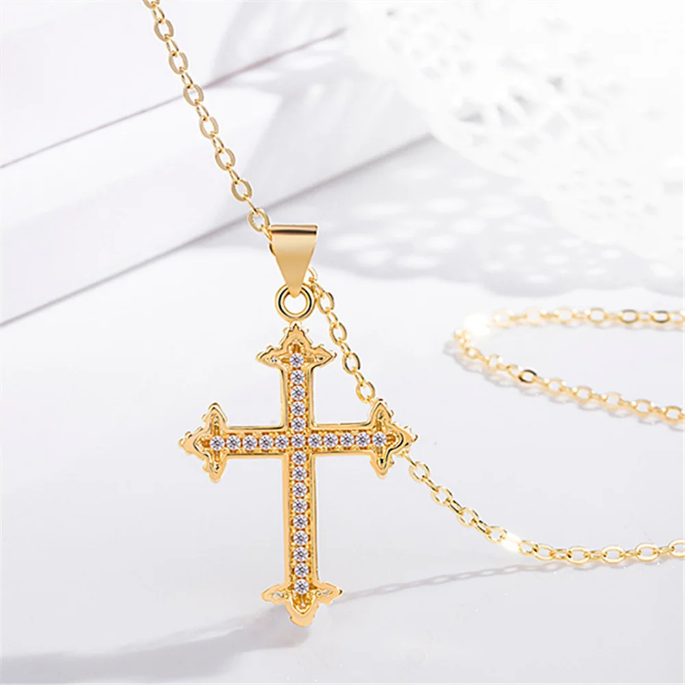 

Подвеска ROLILASON индивидуальный титановая сталь Женская и христианская подвеска с Иисусом трендовые ювелирные изделия LN707