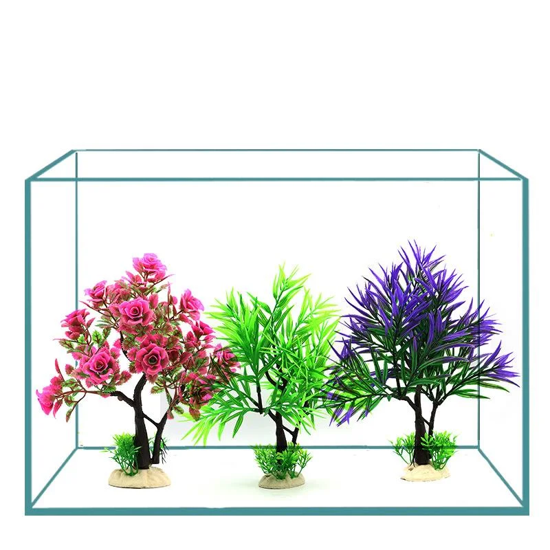 

Aquarium Decoration Resin Water Plants Ornaments Fish Tank Decor Aquarium Landscaping Waterscape Ornamental Accessories 6style