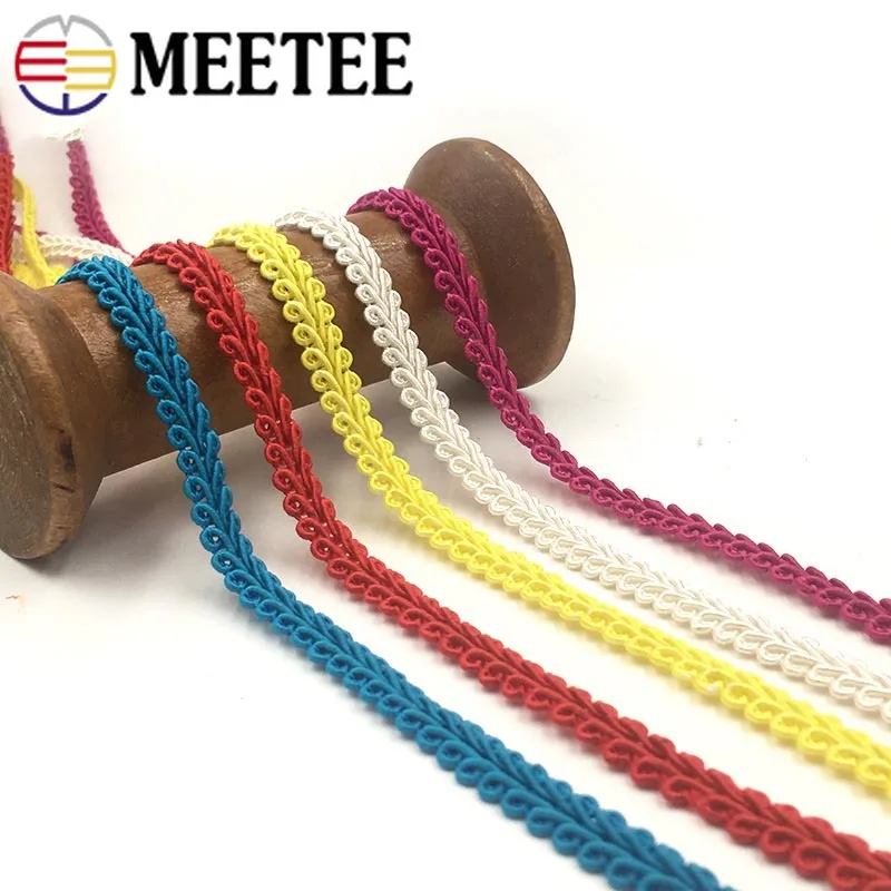 Плетеная кружевная лента 22 м 8 мм|Кружево| |