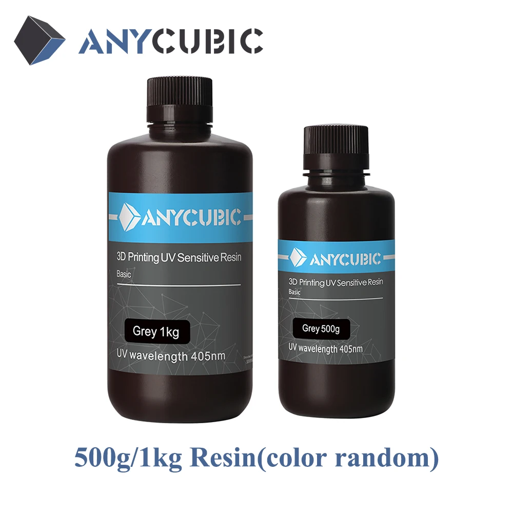 ANYCUBIC 405nm полимерный печатный материал SLA 3d Принтер lcd чувствительный УФ смола 1Л/500