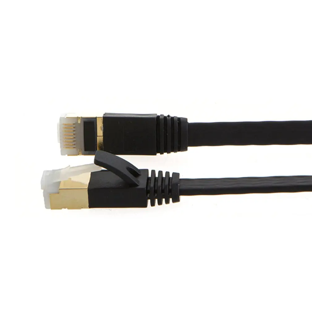 CAT7 Ethernet кабели разъем Интернет сетевой кабель Патч-провод плоский дизайн провода