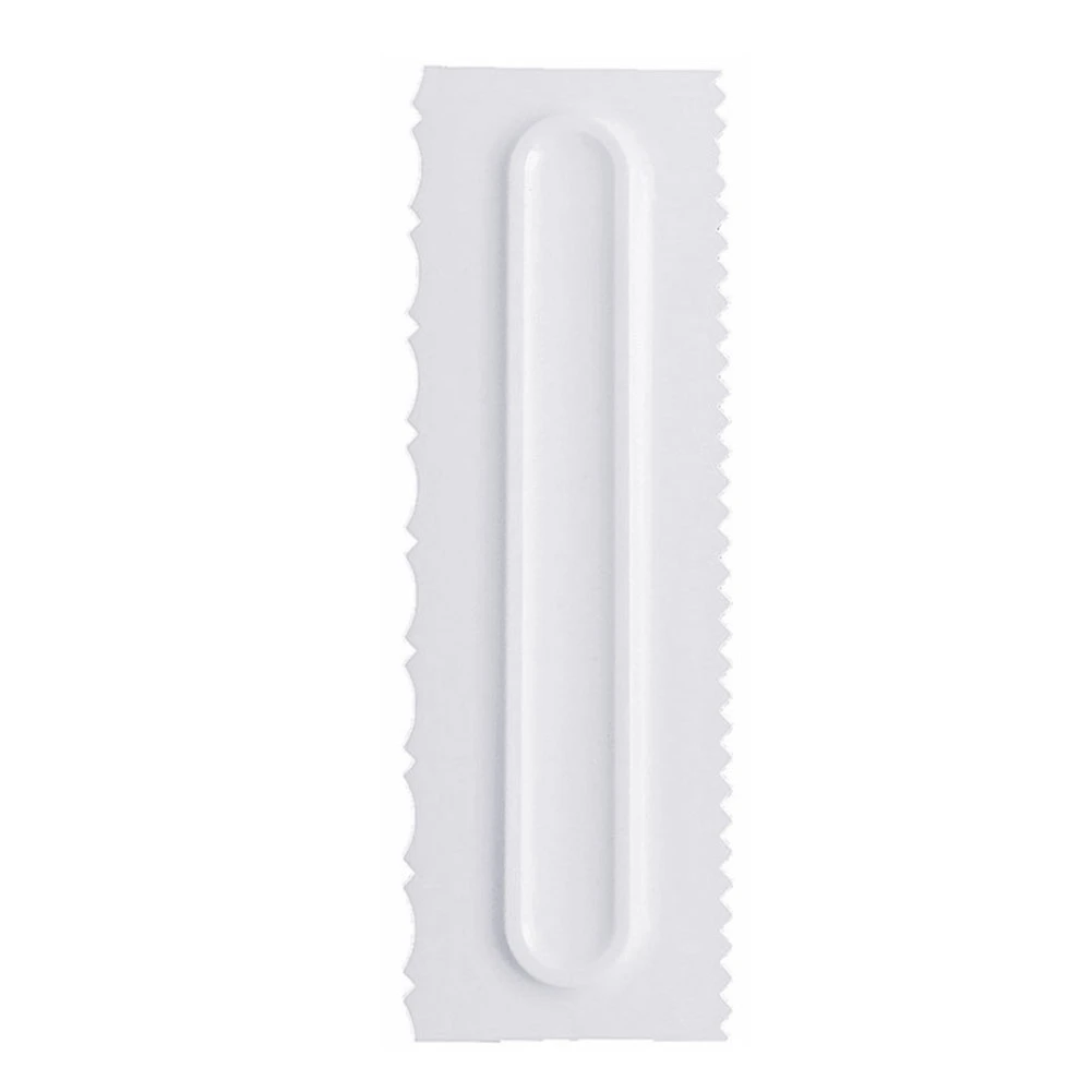 3 шт. скребок для торта Расческа глазури плавные лопатки теста 6 дизайн текстуры