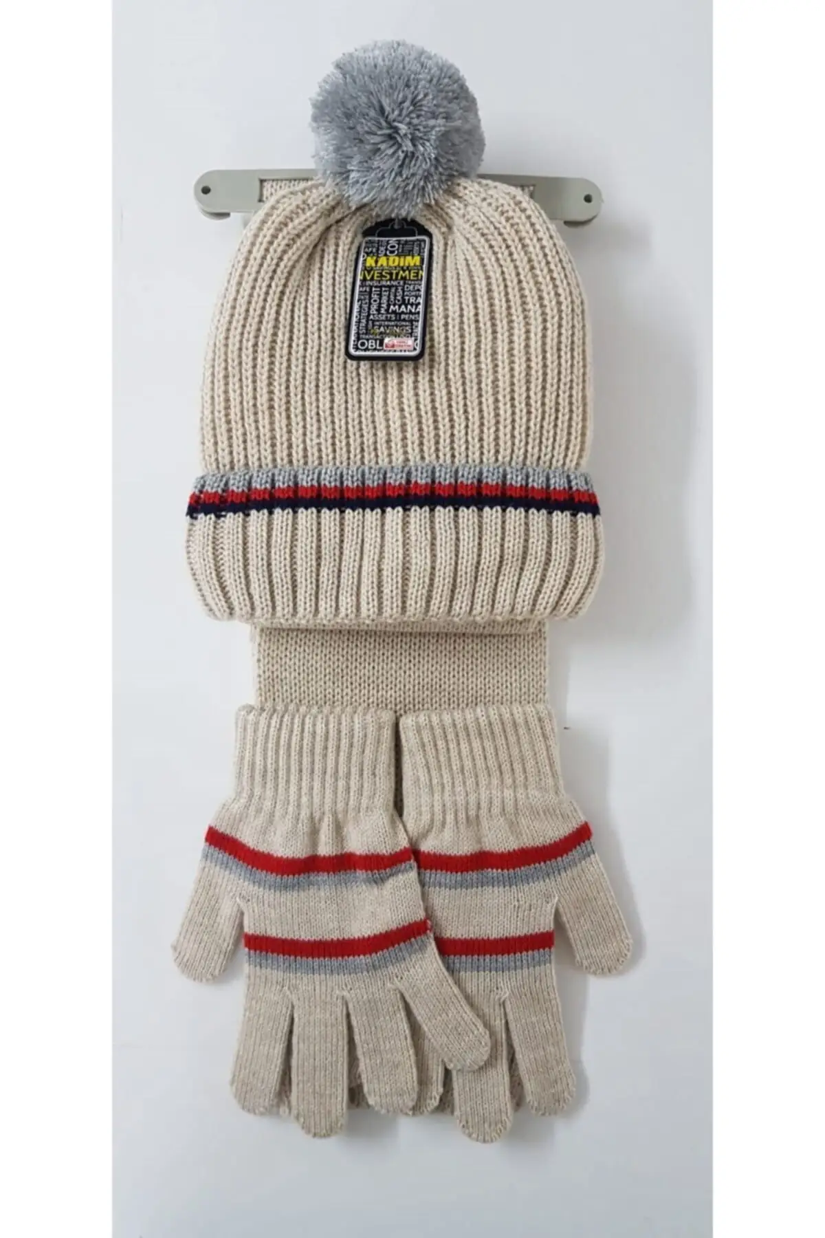 

Шарф, шапка и перчатки, набор для детей, коричневый, 7, 12 лет, 3 шт. Набор перчаток