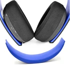 Defean ремонт Запчасти костюм Замена амбушюры и синяя повязка на голову для Sony ps3 ps4 золото Беспроводной CECHYA-0083 наушники