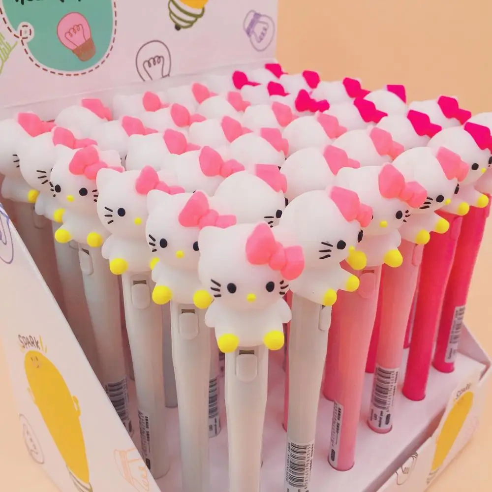 Hello kitty гелевая ручка hello Силиконовый фонарик на голову Канцтовары для начальной