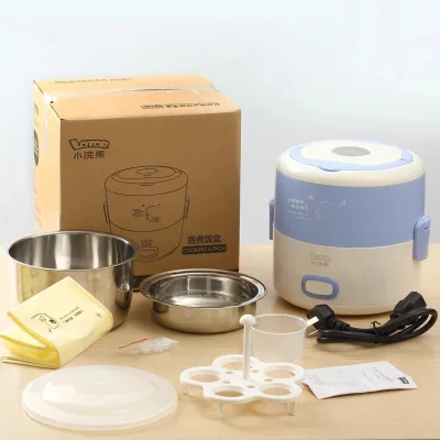 Мини рисоварка Электрический Теплоизолирующий Ланч бокс с подогревом