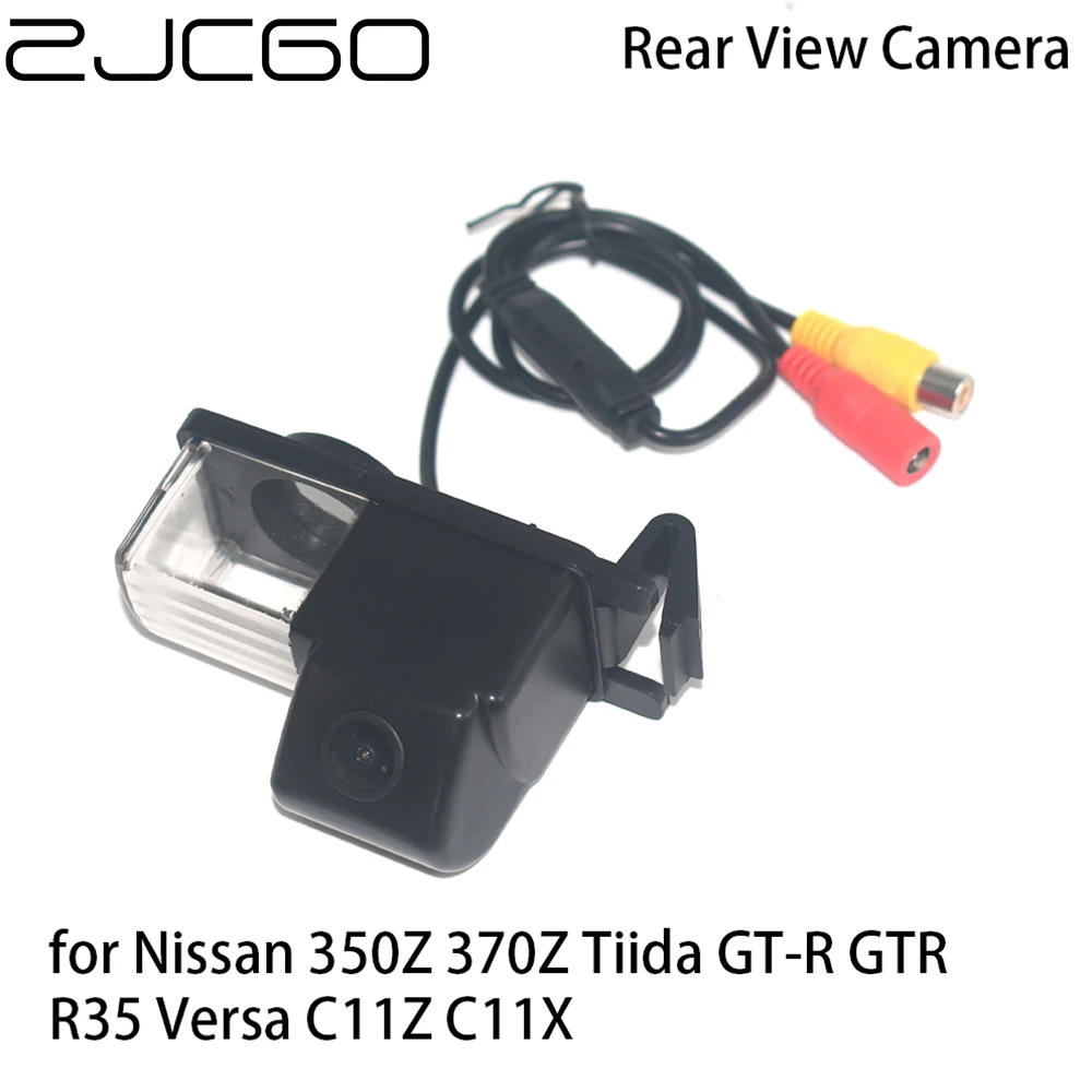 ZJCGO Car Rear View Reverse Back Up Parking Camera for Nissan 350Z 370Z Tiida GT-R GTR R35 Versa C11Z C11X