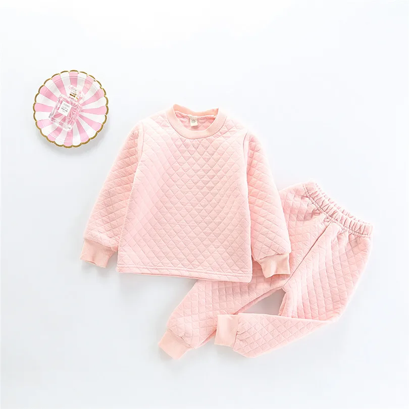 Комплект детских пижам одежда для мальчиков Сезон осень зима Для сна Детская