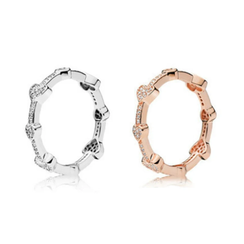 Женское Обручальное кольцо из серебра 925 пробы с розой|Кольца| |